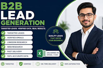 do b2b lead generation and linkedin leads