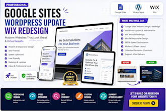 wix studio, google sites, wordpress update, wix redesign