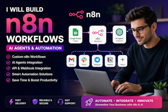 build  n8n workflow, n8n ai agent, ai workflow automation, n8n automation