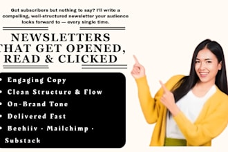 write backer newsletters for kickstarter, indiegogo and crowdfunding campaigns
