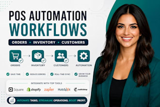 pos automation, inventory workflow, order automation, customer management