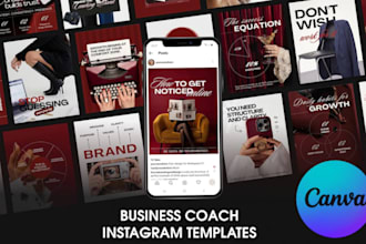create social media posts and ad videos for coaches and consultants