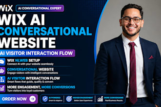setup wix nlweb wix conversational website wix ai interaction flow
