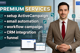 setup activecampaign eamil automation workflow campaign crm integration funnel