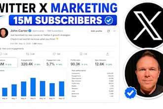 do organic growth twitter x marketing, gain real x followers