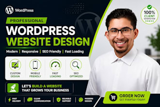 wordpress website website design website development luxury business website