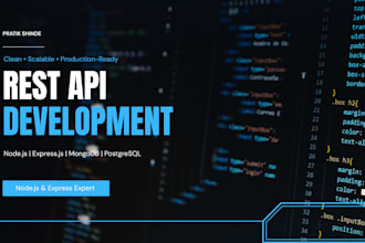 build a rest API with node js and express
