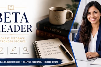 beta read your fantasy or sci fi novel critique manuscript