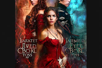 design a market ready fantasy book cover for self publishing