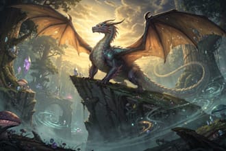 draw fantasy illustrations, concept art, and card game art