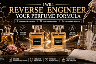 reverse engineer your  perfume product formula