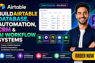 buildairtable database,automation, CRM ai workflow systems