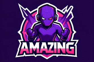 design amazing gaming channel art and logo for youtube