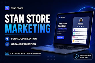 do stan store marketing stan store promotion and funnel optimization