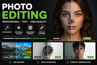 edicion profesional de fotos y eliminacion de fondos