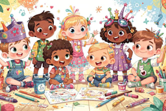 design cute and creative children