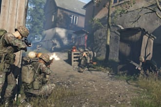 design a complete arma reforger server with custom mods