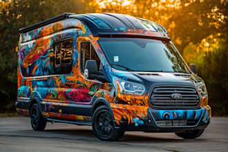 draw car wrap vehicle wrap truck wrap racing car wrap