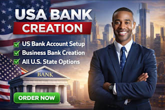 create USA bank account for llc owners mercury wise stripe and proof of address