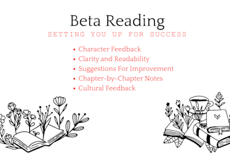 beta read your book