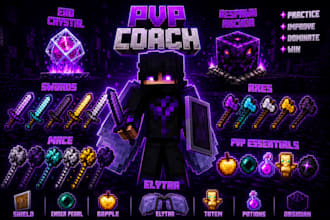 help you get better at minecraft pvp