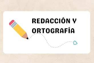 corrijo faltas ortográficas y mejoro tus textos en español