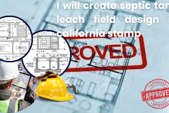 septic tank leach field design in california stamp