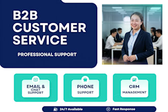 provide b2b customer follow up and sales support in viet nam