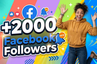 get you 20,000 facebook USA followers high quality service