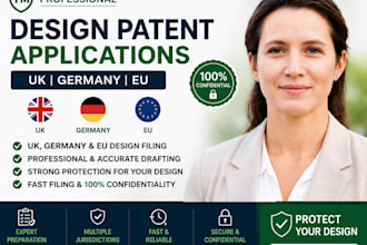 file UK US eu design patent attorney in spain applications