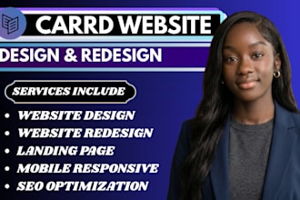 carrd website design carrd website redesign carrd website landing page