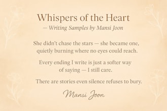 write you a creative theme centred poem for free
