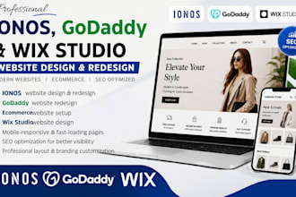 do ionos website design godaddy ionos website redesign ecommerce wix studio wix