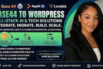 base44 to wordpress base44 bug fixing base44 migration lovable replit migration