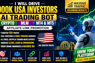 drive 900k USA investors to ai trading bot crypto MLM mt4 mt5 bot affiliate link