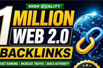 create high quality SEO backlinks for website ranking