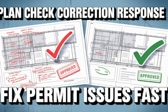 respond to plan check corrections and fix permit issues fast