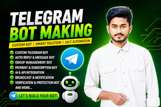 create a custom telegram bot for your business