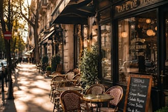 premium vintage aesthetic branding solutions for cafes