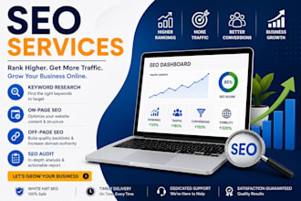 provide on page and off page SEO services