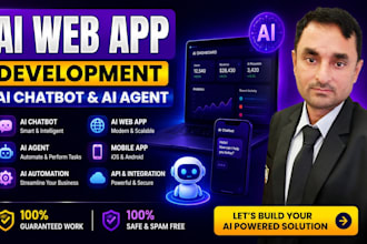 develop ai website ai chatbot ai mobile app ai agent and ai web app