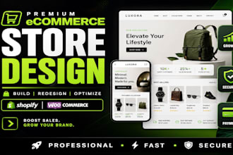 design and redesign hostinger ecommerce website, hostinger wordpress store