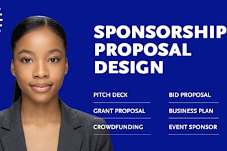 design sponsorship proposal, event pitch deck, media kit, fundraising proposal