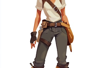design 2d game character