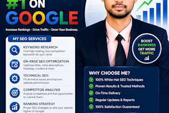 rank your website 1 on google with SEO