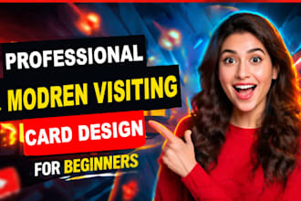 design unique modern and professional business card