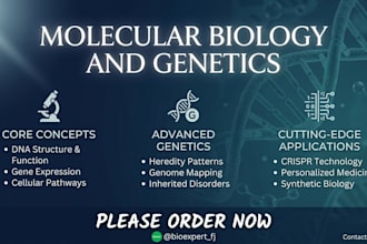 provide expert assistance  in molecular genetics and biochemistry