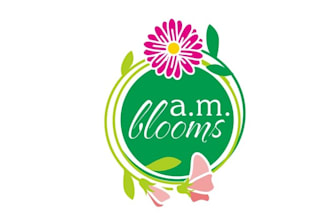 design award winning dynamic logo for a new floral business