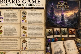 design card game mechanics and develop your card game
