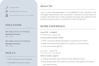 design professional resume or CV template